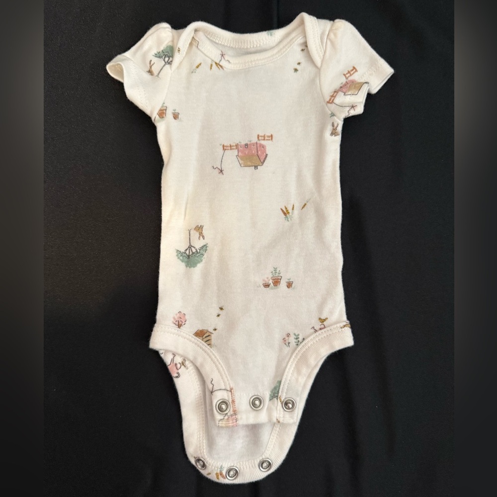 Carter's Cream Bodysuit